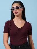 Burgundy color option