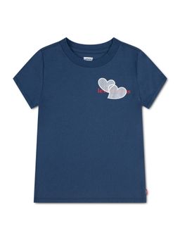 Levi's - Navy Blue Embroidered T-Shirt
