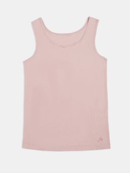 Jockey - SG02 Girls Super Combed Cotton Rib Solid Inner Tank Top-Potpourri