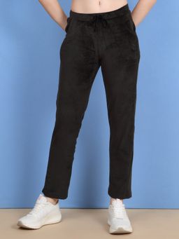 Sweet Dreams - Women Black Solid Pyjama