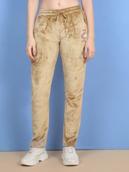 Sweet Dreams - Women Beige Solid Pyjama