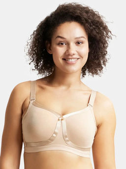 Jockey - 1252 Wirefree Non Padded Cotton Elastane Everyday Bra - Light Skin