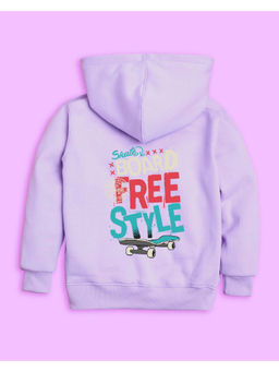 Nusyl - Unisex Lilac Free Style Hoodies