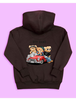 Nusyl - Unisex Brown Teddy Bear Hoodies