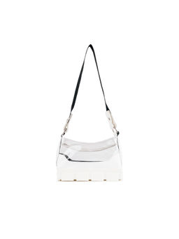 London Rag - White Clear Utility Handbag