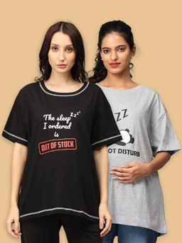 The Mom Store - Oversized Mumma T-Shirts (Pack of 2)