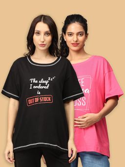 The Mom Store - Oversized Mumma T-Shirts (Pack of 2)