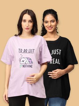 The Mom Store - Oversized Mumma T-Shirts (Pack of 2)