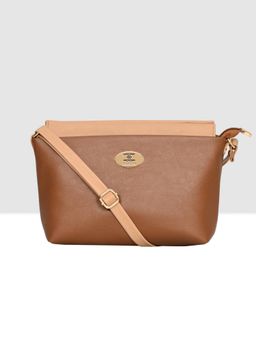 ESBEDA - Tan Portable Crossbody Sling Bag