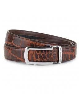 HAYES LONDON - Men's Genuine Leather Auto-Lock Belt