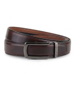 HAYES LONDON - Men's Genuine Leather Auto-Lock Belt