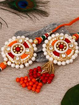 eCraftIndia - Designer Bhaiya Bhabhi Rakhi