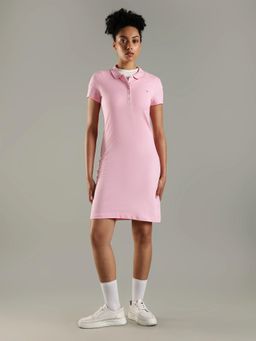 Tommy Hilfiger - Cotton Polo Collar T-Shirt Dress