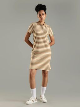 Tommy Hilfiger - Cotton Polo Collar T-Shirt Dress