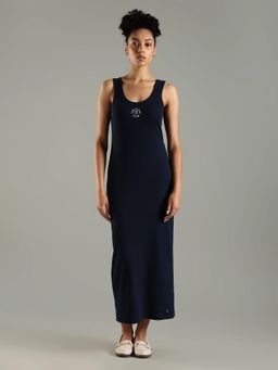 Tommy Hilfiger - Cotton Scoop Neck Bodycon Dress