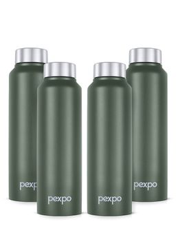Pexpo - Chromo Military Green Stainless Steel Fridge Bottle - 750 ml