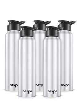 Pexpo - Chromo Silver Stainless Steel Fridge Bottle-Sipper - 950 ml