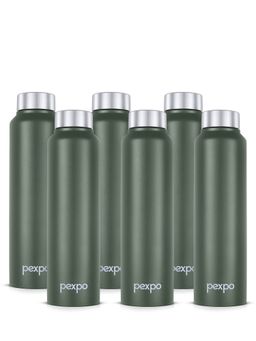 Pexpo - Chromo Military Green Stainless Steel Fridge Bottle-Sipper - 950 ml