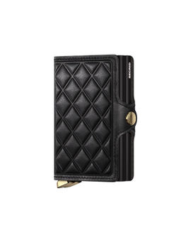 Secrid - Twin Wallet Embossed Diamond Ted-Black