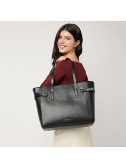 Fastrack - Black Power mode Laptop Tote Bag