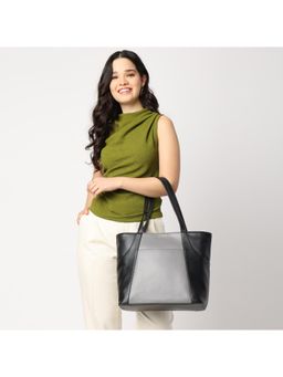 Fastrack - Twin tone Laptop Tote - Black and Grey