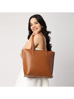 Fastrack - Tan Laptop Carrycore Hand Bag