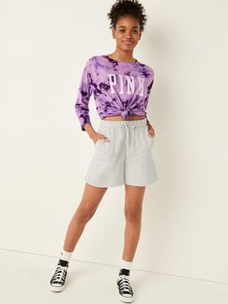 Victoria's Secret - Women Grey Solid Dad Shorts