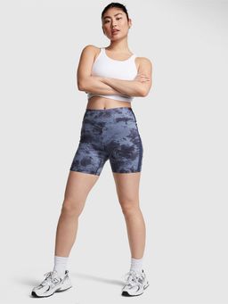 Victoria's Secret - Women Blue Printed 6" Soft Ultimate High Waist Biker Shorts