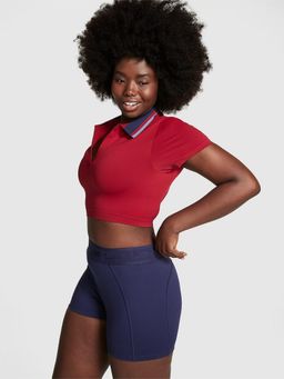 Victoria's Secret - Women Navy Blue Solid Ultimate 3" Bike Shorts