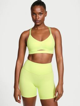 Victoria's Secret - Women Yellow Solid Vsx Elevate 5" Bike Short