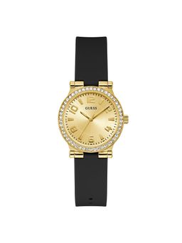 Guess - Women Round Gold Dial Stainless Steel Analog Watch - GW0844L1 (M)