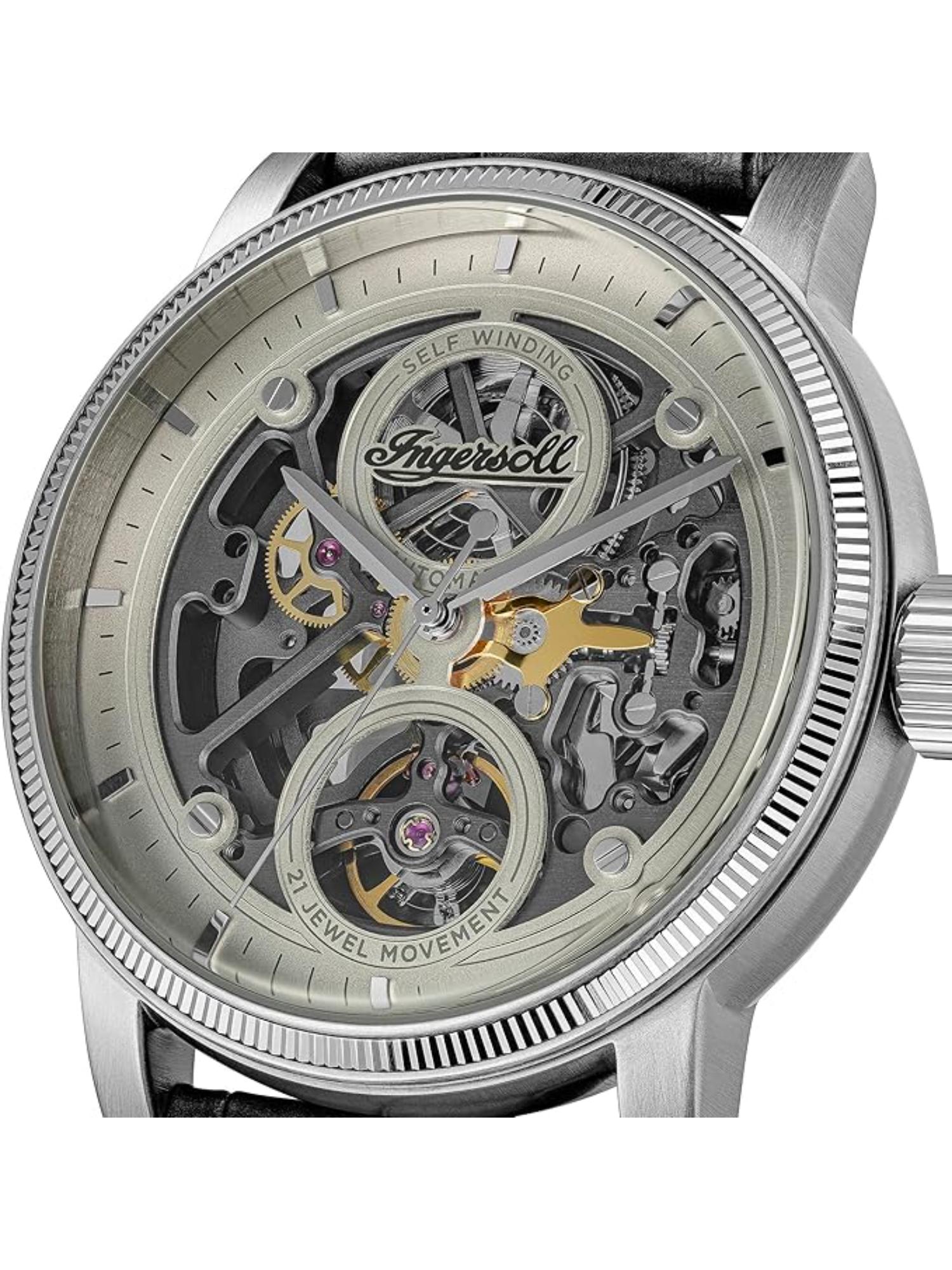 Men The Guy Automatic Grey Dial Analog Watch - I17501 (M)
