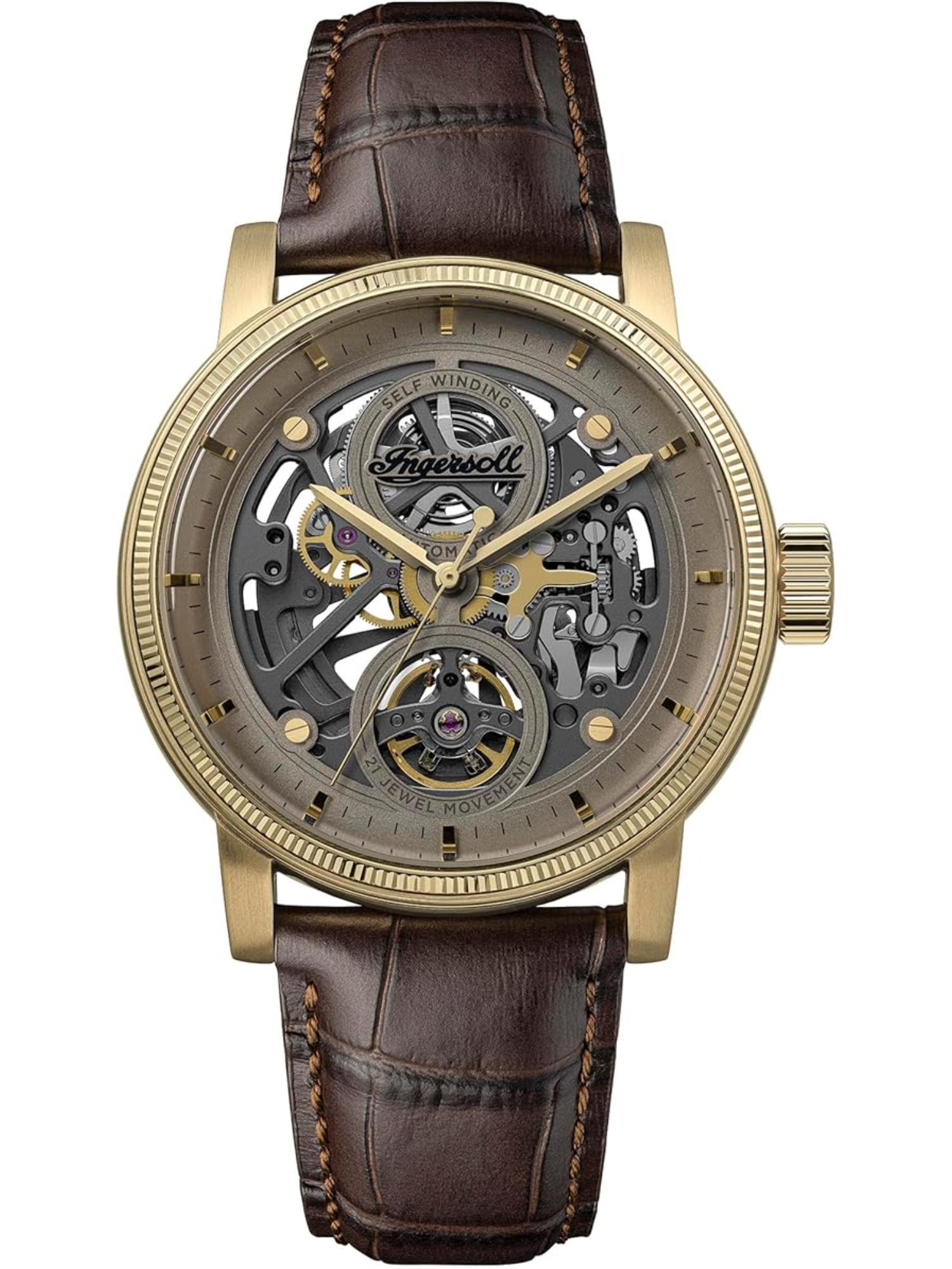 Men The Guy Automatic Grey Dial Analog Watch - I17502 (M)