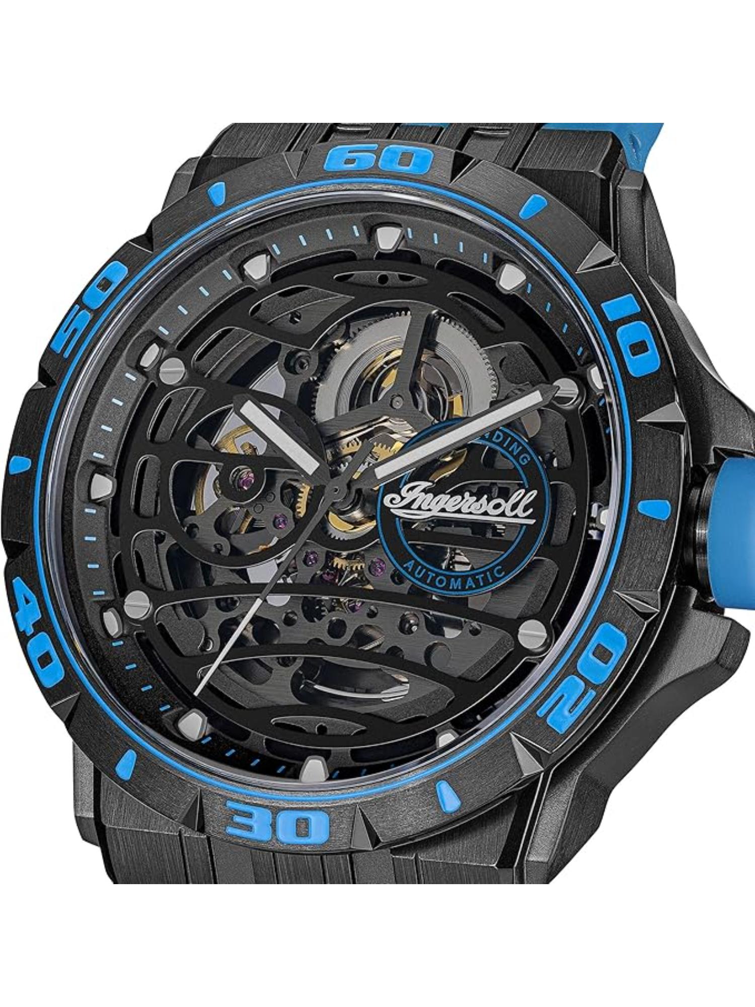 Men The Rigger Automatic Black Dial Analog Watch - I17901 (M)