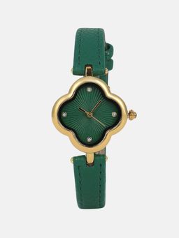 Haute Sauce - Women The Bloom Green Dial Analog Watch - HSWC1461 (M)