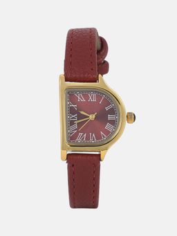 Haute Sauce - Women The Minimal Oval Red Dial Analog Watch - HSWC1464 (M)