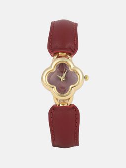 Haute Sauce - Women The Bloom Red Dial Analog Watch - HSWC1466 (M)