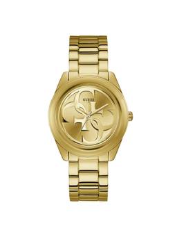 Guess - Women Round Gold Dial Stainless Steel Analog Watch - U1082L2M (M)