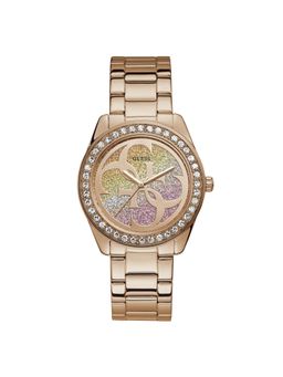 Guess - Women Round Multi-Color Dial Stainless Steel Analog Watch - U1201L3 (M)