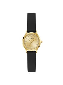 Guess - Women Round Gold Dial Stainless Steel Analog Watch - U1477L2M (M)