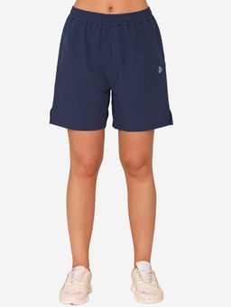 Bonjour - Blue Solid Shorts