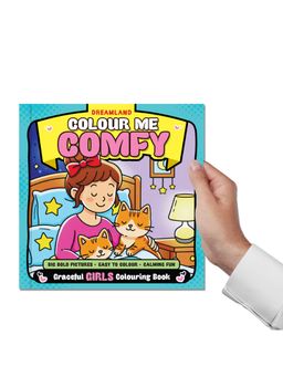 Dreamland - Colour Me Comfy - Grace Girls :Cute and Elegant Girls Colouring Book