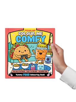 Dreamland - Colour Me Comfy: Feasty Food - Bold and Easy Food Colouring Book