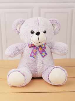 DukieKooky - Kids Super Cute & Adorable Purple Teddy Bear Soft Toy