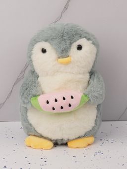 DukieKooky - Kids Super Cute & Adorable Grey Fruit Penguin Soft Toy