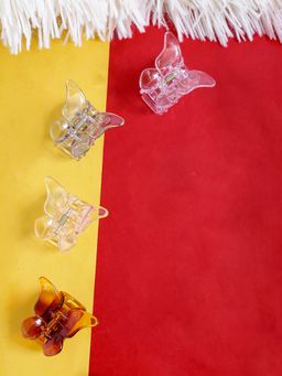 Yellow Chimes - Women Assorted Set of 4 Claw Clips