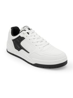 Red Tape - Men Colorblocked White and Black Sneakers