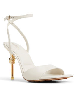 Aldo - Harmonious Women White Textured Stilettos Heels