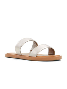 Aldo - Krios Women Silver Open Toe Flats