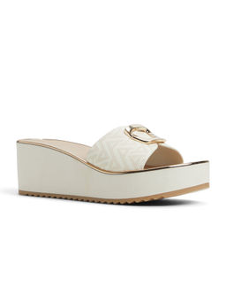 Aldo - Menhaden Women White Wedges Heels